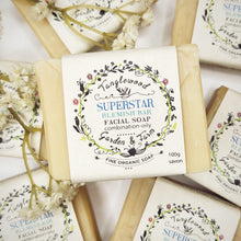 Load image into Gallery viewer, Superstar Blemish Bar~ Tea Tree and Clay Organic Facial Soap