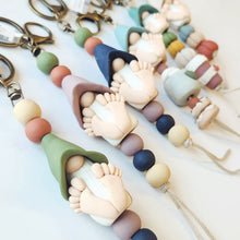 Load image into Gallery viewer, Clay Gnome Keychains