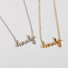 Load image into Gallery viewer, Howdy Necklace