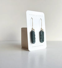 Load image into Gallery viewer, Honey & Gold Clay Dangle Earrings