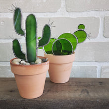 Load image into Gallery viewer, Stained Glass Cactus
