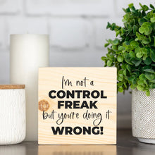 Load image into Gallery viewer, Twin Timbers Block Signs (Clean Humor)