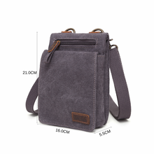 Load image into Gallery viewer, ELORA Canvas Shoulder Bag