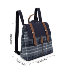 Load image into Gallery viewer, Multifunctional Canvas Backpack