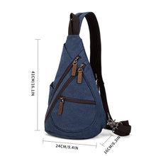 Load image into Gallery viewer, HUDSON Multifunctional Canvas Sling Bag