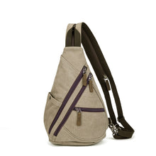 Load image into Gallery viewer, HUDSON Multifunctional Canvas Sling Bag