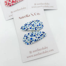 Load image into Gallery viewer, Mini Fabric Hair Clips