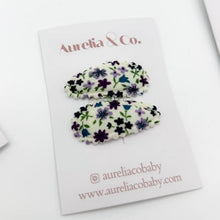 Load image into Gallery viewer, Mini Fabric Hair Clips