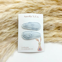 Load image into Gallery viewer, Mini Fabric Hair Clips