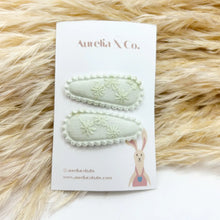 Load image into Gallery viewer, Mini Fabric Hair Clips