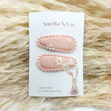 Load image into Gallery viewer, Mini Fabric Hair Clips