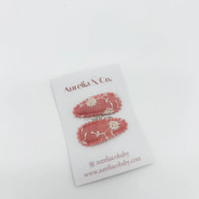 Load image into Gallery viewer, Mini Fabric Hair Clips