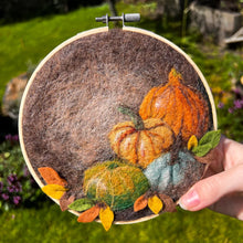 Load image into Gallery viewer, Wool Needle Felting Hoop Kits