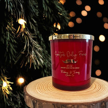 Load image into Gallery viewer, Ebony & Ivory Christmas Candles