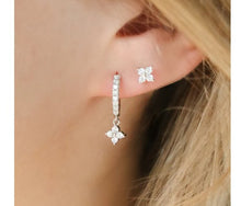 Load image into Gallery viewer, Paisley Hoops