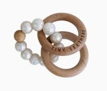 Load image into Gallery viewer, Wooden Rattle Teething Rings
