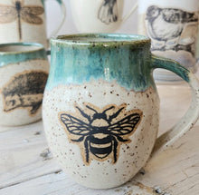 Load image into Gallery viewer, Themed Pottery Mugs (Kiwi Pottery)