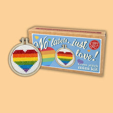 Load image into Gallery viewer, Mini Matchbook Cross Stitch Kit