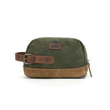 Load image into Gallery viewer, ODIN Waxed Canvas Toiletry Bag