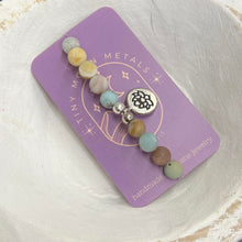 Load image into Gallery viewer, Gemstone Bracelet (Tiny Moon)