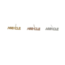 Load image into Gallery viewer, Silver Shaped Studs