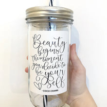 Load image into Gallery viewer, Mason Jar Tumblers