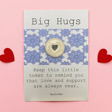 Load image into Gallery viewer, Ceramic Pocket Token/Hug Cards