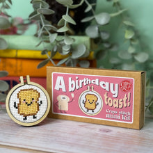Load image into Gallery viewer, Mini Matchbook Cross Stitch Kit