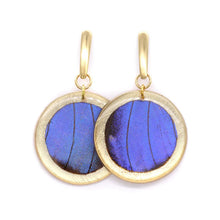 Load image into Gallery viewer, Real Butterfly Wing - Geometric Dangles