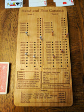 Load image into Gallery viewer, Wooden Game Score Boards