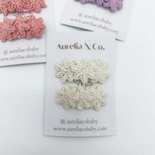 Load image into Gallery viewer, Mini Fabric Hair Clips