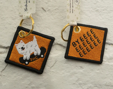 Load image into Gallery viewer, Embroidered Keychain