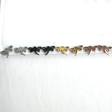 Load image into Gallery viewer, Black Shaped Studs