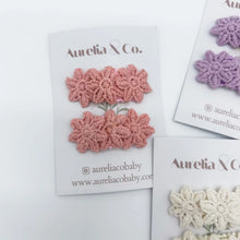 Load image into Gallery viewer, Mini Fabric Hair Clips