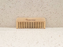Load image into Gallery viewer, Wide Tooth Bamboo Comb