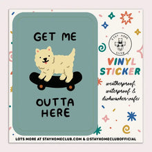 Load image into Gallery viewer, Vinyl Stickers (Stay Home Club)
