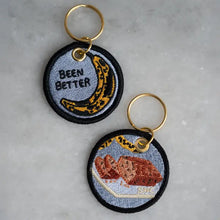 Load image into Gallery viewer, Embroidered Keychain