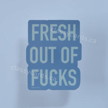 Load image into Gallery viewer, Vinyl Sticker (Classy Cards Creative Inc)