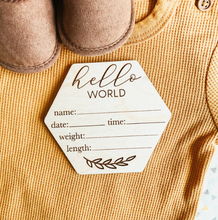 Load image into Gallery viewer, Knotty Designs Birth Stat Signs