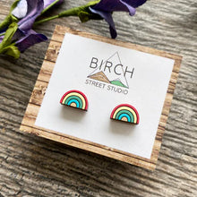 Load image into Gallery viewer, Wooden Shaped Studs