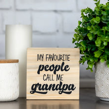 Load image into Gallery viewer, Twin Timbers Block Signs (Family & Pets)