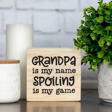 Load image into Gallery viewer, Twin Timbers Block Signs (Family & Pets)