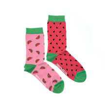 Load image into Gallery viewer, Women's Mismatched Crew Socks (more)