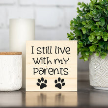 Load image into Gallery viewer, Twin Timbers Block Signs (Family & Pets)