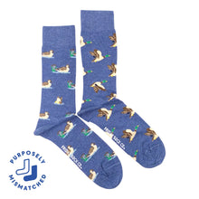 Load image into Gallery viewer, Men's Mismatched Crew Socks (more)