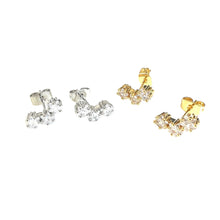 Load image into Gallery viewer, Gold Shaped Studs