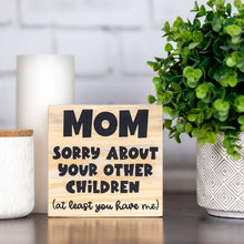 Load image into Gallery viewer, Twin Timbers Block Signs (Family & Pets)