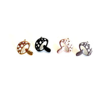 Load image into Gallery viewer, Silver Shaped Studs