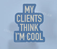 Load image into Gallery viewer, Vinyl Sticker (Classy Cards Creative Inc)
