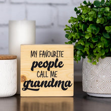 Load image into Gallery viewer, Twin Timbers Block Signs (Family & Pets)